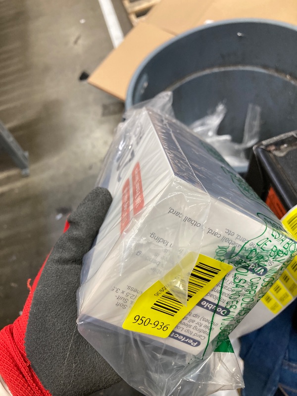 Photo 1 of ***LESS THAN HALF THE CARDS INCLUDED***1600 Card Sleeves Top Loaders for Cards, 3" x 4" Hard Plastic Toploaders, Baseball Card Protectors, Trading Card Holder for Football Sports Cards (800 Toploaders + 800 Penny Sleeves)***LESS THAN HALF THE CARDS INCLUD