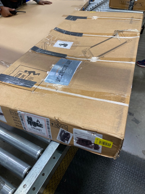 Photo 1 of ***its doesnt work propery, use to for parts***Treadmill with Handles for Home Small, 3.0HP Electric Compact Walking Pad Treadmills with Handle Bar, 0.6-6.2MPH Portable Under Desk Treadmill Home for Small Space, 320LBS