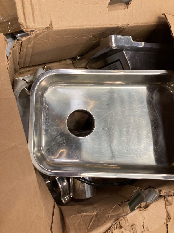 Photo 1 of **MISSING PARTS***VEVOR Commercial Meat Grinder, 550LB/h 1100W Electric Meat Mincer, ETL Approved Heavy Duty Industrial Meat Mincer Machine