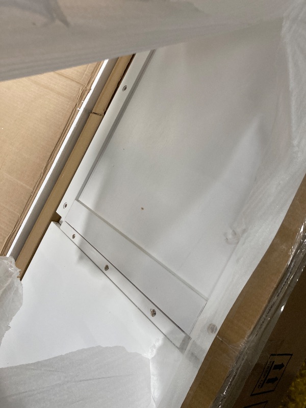 Photo 1 of **missing pieces DNYN Pine Wood Murphy Bed Cabinet with Dual Multi-Layers Shelves and 2 Storage Drawers for Guest Room/Home Office, Space-Saving Foldable Bed Frame, No Box Spring Needed