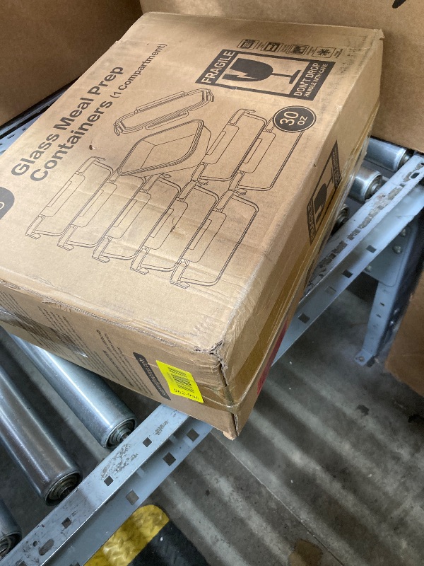 Photo 1 of [8-Pack,30 oz]Glass Meal Prep Containers,Glass Food Storage Containers,Airtight lunch Containers with Lids, Microwave, Oven, Freezer and Dishwasher