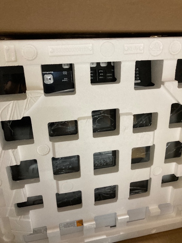 Photo 1 of ***Selling for Parts Only***BLACK+DECKER Small Portable Washer, Washing Machine for Household Use, Portable Washer 2.0 Cu. Ft. with 6 Cycles, Transparent Lid & LED Display