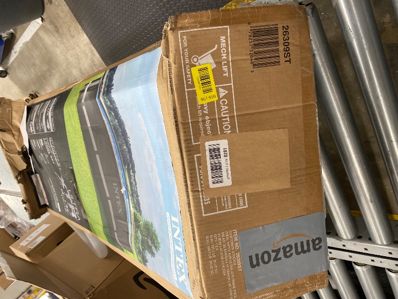 Photo 1 of ***MISSING PIECES -SELLING AS REPLACEMENT PARTS ONLY*** Intex Ultra XTR Frame 14' x 42" Round Above Ground Outdoor Swimming Pool Set with Sand Filter Pump, Ladder, Ground Cloth, and Pool Cover