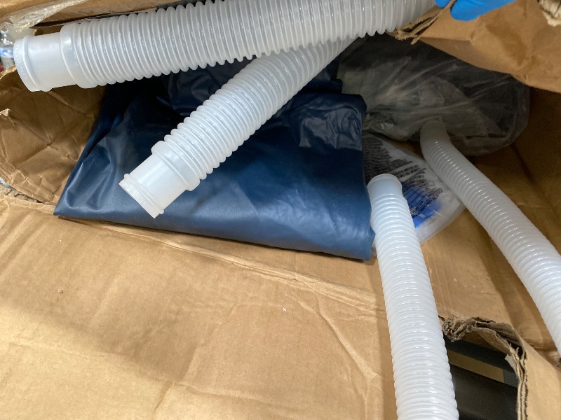 Photo 1 of ***MISSING PIECES -SELLING AS REPLACEMENT PARTS ONLY*** Intex Ultra XTR Frame 14' x 42" Round Above Ground Outdoor Swimming Pool Set with Sand Filter Pump, Ladder, Ground Cloth, and Pool Cover