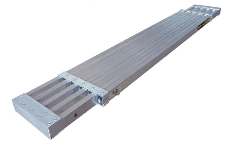 Photo 1 of 
Metaltech M-PEP7100AL Telescopic Aluminum Plank Board, 8 to 13-ft. Adjustable Work Platform for Step Ladders and Sawhorses, Work Plank, Ladder Accessory, and Scaffold Tool for Home Improvement