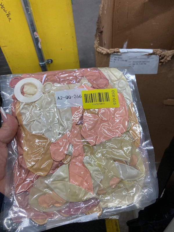 Photo 1 of **3 pack***Retro Blush Pink Party Balloons, 52 PCS 12 Inch Metallic Chrome Rose Gold Dusty Pink Maca Orange Beige Latex Balloons with Rose Gold Confetti Balloons for Birthday Wedding Baby Shower Party Decoration