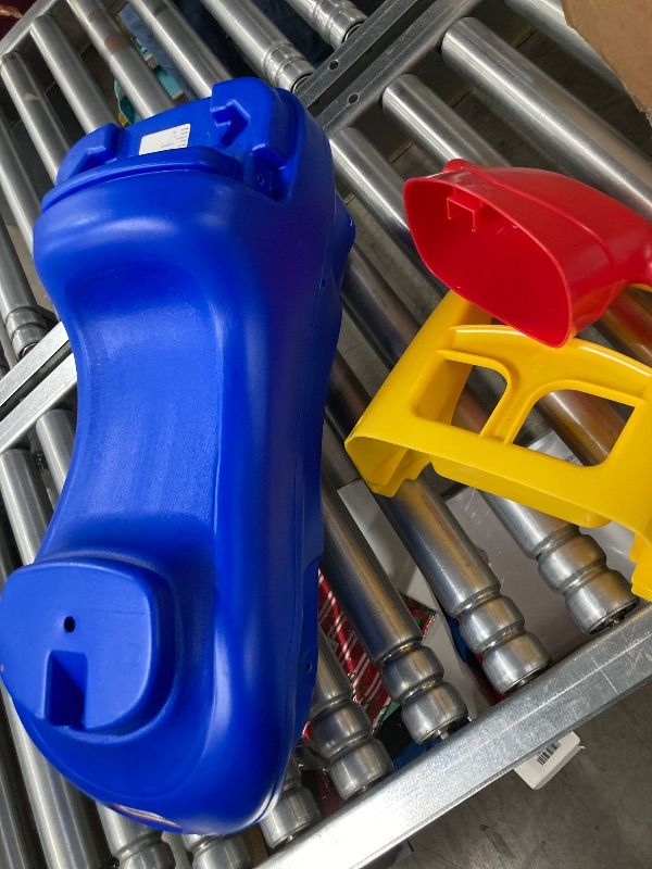 Photo 1 of ***MISSING WHEELS -SELLING AS IS*** Little Tikes Push and Ride Racer – (Amazon Exclusive), 22"L x 10"W x 17"H with screws