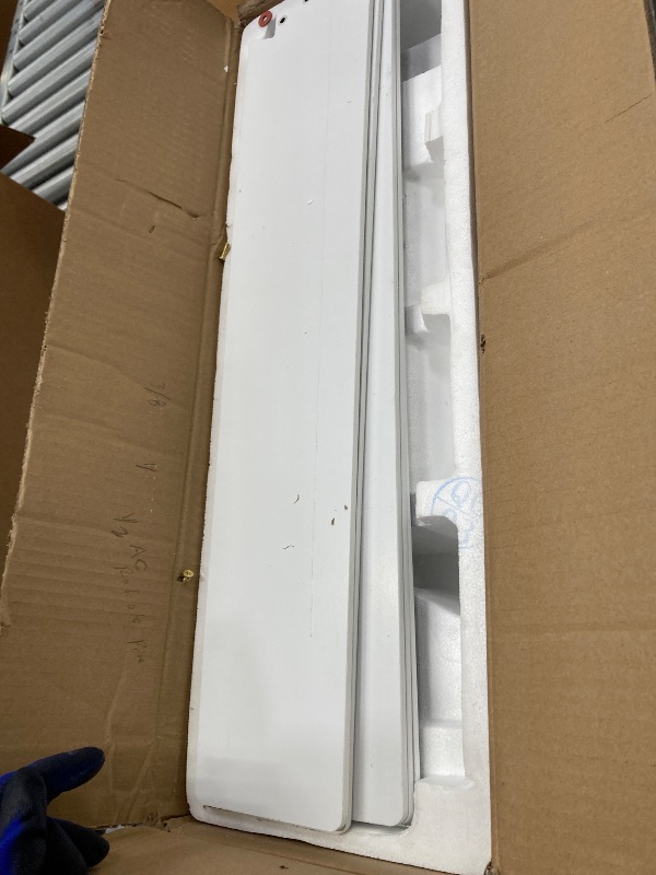 Photo 1 of **MISSING PARTS***52" Smart Low Profile Ceiling Fans with Lights Remote,Outdoor Indoor Flush Mount Ceiling Fans,Controll by Voice WIFI Alexa App,Quiet DC Motor,Gold White Black Fan for Modern Bedroom Living Room Patio