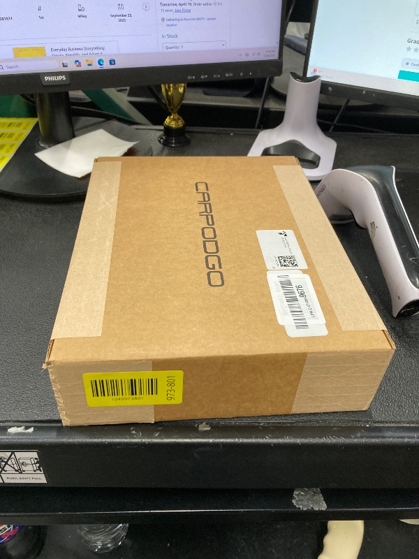 Photo 1 of [2026 Fully Laminated Screen] CarpodGo T3 Pro Portable 60fps Wireless Carplay Android Auto,8.9 Inch 1920 * 720 IPS Touch Screen Car Stereo,Display-Only BT Mode Supports Steering Wheel Controls