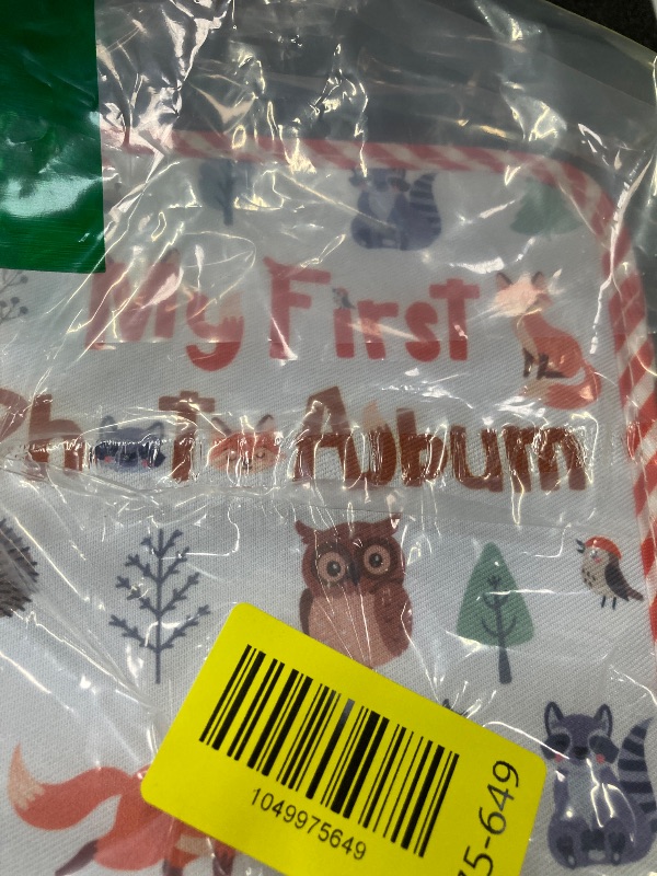 Photo 1 of 's My First Family Album Soft Photo Cloth Book Animal My First Book of Photos Memory Album Gift Holds 4x6 Pictures for Babies Newborn & Shower