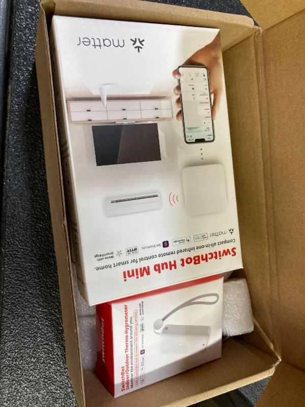 Photo 1 of ***VERIFIED BRAND NEW***SwitchBot Meter Pro, Digital Hygrometer & Thermometer - Wireless Indoor Temperature & Humidity Monitor with Bluetooth App Control, Real-Time Alerts, Works with Apple Home***VERIFIED BRAND NEW***