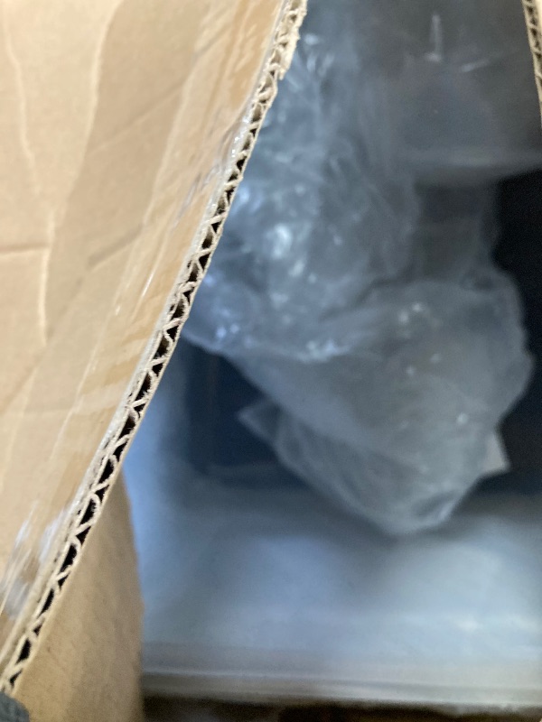 Photo 1 of ***DAMAGED LID -SELLING AS IS *** Dexceder 13.2 Gallon Self Watering Raised Garden Bed with Ventilation Transparent Lid Greenhouse, Deepen Vegetable Flower Box Planter Pot with Removeble Legs & Water Level Indicator (White)