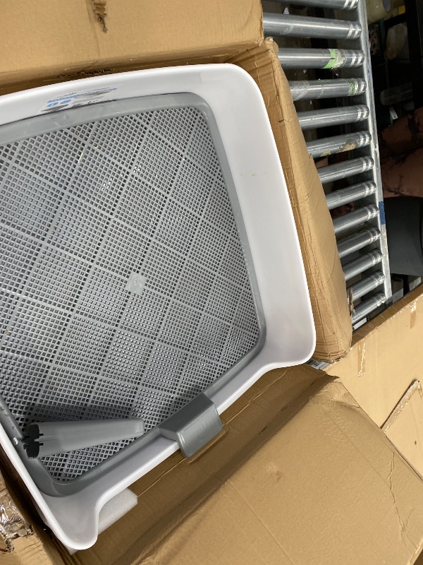 Photo 1 of ****Should be clean*****

ALL FOR PAWS Pee Pad Holder, XL Dog Litter Box, Puppy Pads Holder, Puppy Potty Tray for Small/Medium/Large Dog Potty Training, 25" x 25"