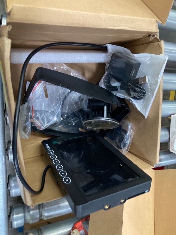 Photo 1 of ***CAMERA MISSING***Magnetic Solar Wireless Backup Camera for RV Truck Trailer – 7" 1080P Monitor, 1-Min Install, No Delay, 150° Rearview Camera, IR Night Vision, Auto-Sleep, Rechargeable Battery Reverse Camera***CAMERA MISSING***