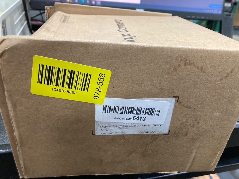 Photo 1 of ***CAMERA MISSING***Magnetic Solar Wireless Backup Camera for RV Truck Trailer – 7" 1080P Monitor, 1-Min Install, No Delay, 150° Rearview Camera, IR Night Vision, Auto-Sleep, Rechargeable Battery Reverse Camera***CAMERA MISSING***