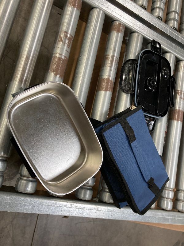 Photo 1 of **WELL USED**TRAVELISIMO 1/5 ; PORTABLE ELECTRIC HEATED LUNCH BOX CAR CHARGER