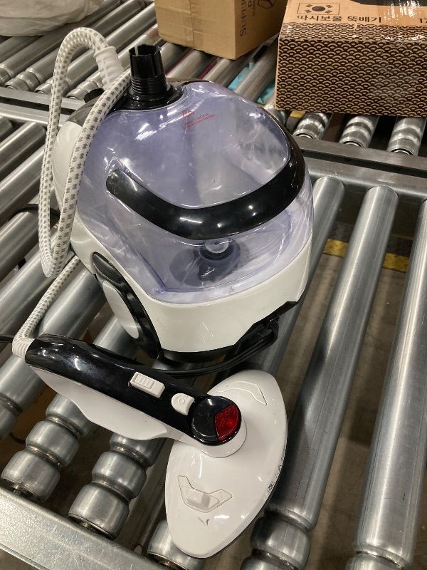 Photo 1 of ****MISSING PIECE SELLING AS PARTS ONLY*** Ticwell Garment Steamer, Steam Iron Model LS:758H, 1600W, 110V-120V 60Hz ***USED, SOME SCUFFS/SCRATCHES, NOT IN ORIGINAL BOX/PACKAGING***