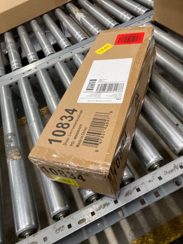 Photo 1 of ?Snow MOOver 39" Extendable Snow Brush with Squeegee & Ice Scraper | Foam Grip | Auto Snow Brush | Auto Ice Scraper | Car Truck SUV