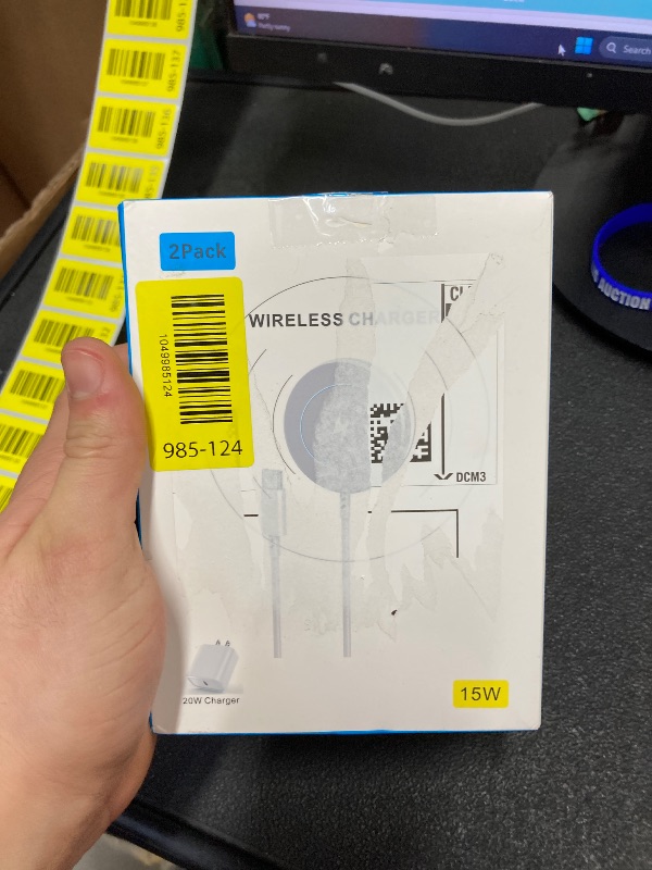 Photo 1 of [Apple MFi Certified] Magnetic Charger,Wireless Charger Fast Charging 2Pack 6FT USB C Plug Mag-Safe Magnet Magvolt Pro Pad Chargers for iPhone Air/17 Pro Max/17/16E/16 Pro/16 Plus/15/14/13/12/AirPods