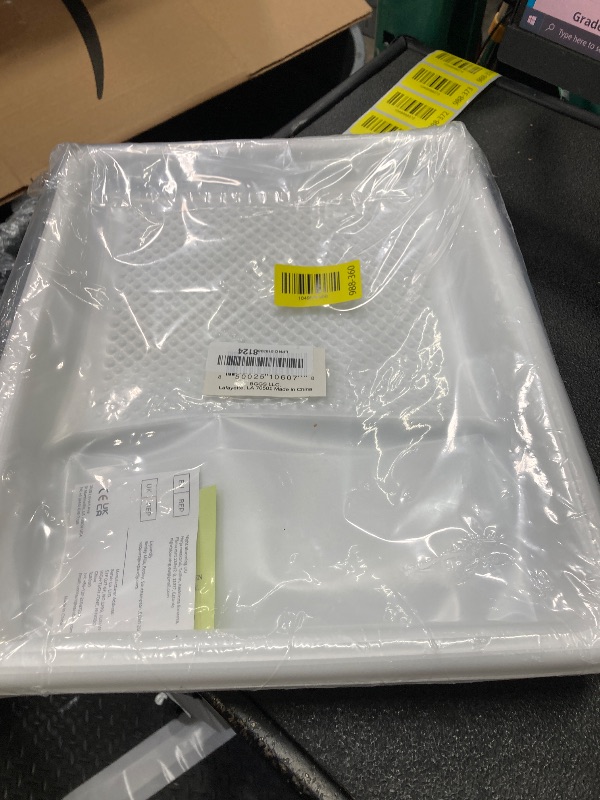 Photo 1 of ***ONLY 3 INCLUDED***Bates Choice- Bates- Paint Tray Liner, 9 Inch, , White Paint Pans Trays, Paint Roller Tray, Roller Tray Liners***ONLY 3 INCLUDED***