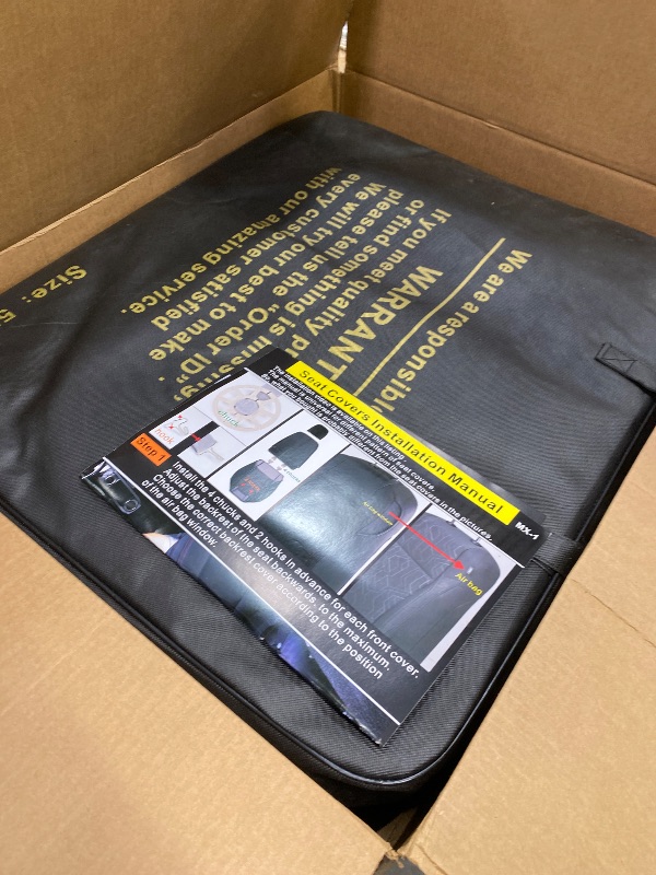 Photo 1 of  SEATS COVERS CAR