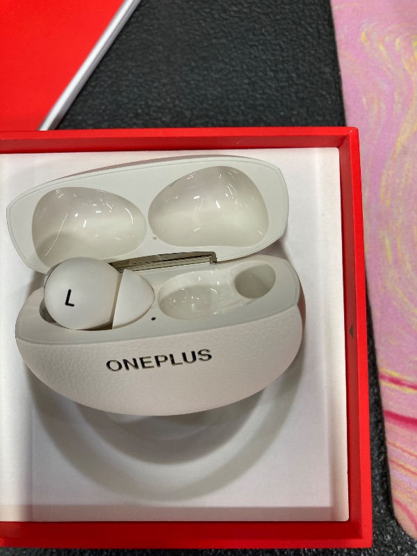 Photo 1 of **Just one earbud**OnePlus Buds Pro 3, Wireless Bluetooth Earbuds, Noise Canceling Earbuds, Deep Bass, Immersive Sound, Up to 44 Hour Playtime with Charging case, Lunar Radiance