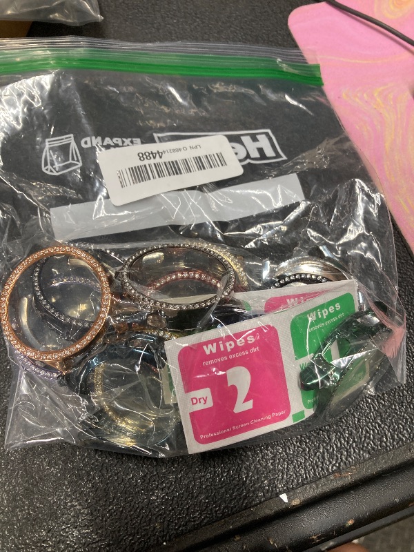 Photo 1 of [12Pack] RICHONE Bling Case Compatible with Samsung Galaxy Watch 7 40mm Screen Protector, HD Full Protection Flexible TPU Watch Bumper Cover Anti Scratch Samsung Watch 7 Accessory (SM-L300 · 40MM)