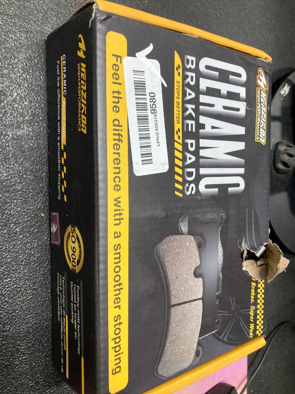 Photo 1 of ***MISSING PARTS -SELLING AS IS *** XTHZLP HZ1159 Front Ceramic Brake Pads Compatible with Select Models Buick LaCrosse, Lucerne, Cadillac DTS, Chevrolet Impala, Impala Limited, Monte Carlo