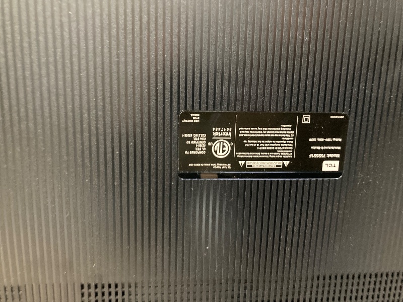 Photo 1 of **is broken *** no refunds ***TCL 75-Inch Class S5 UHD 4K LED Smart TV with Fire TV (75S551F, 2024 Model), Dolby Vision and Atmos, HDR PRO+, Alexa Built-in with Voice Remote, Apple AirPlay 2 Compatibility, Streaming Television
