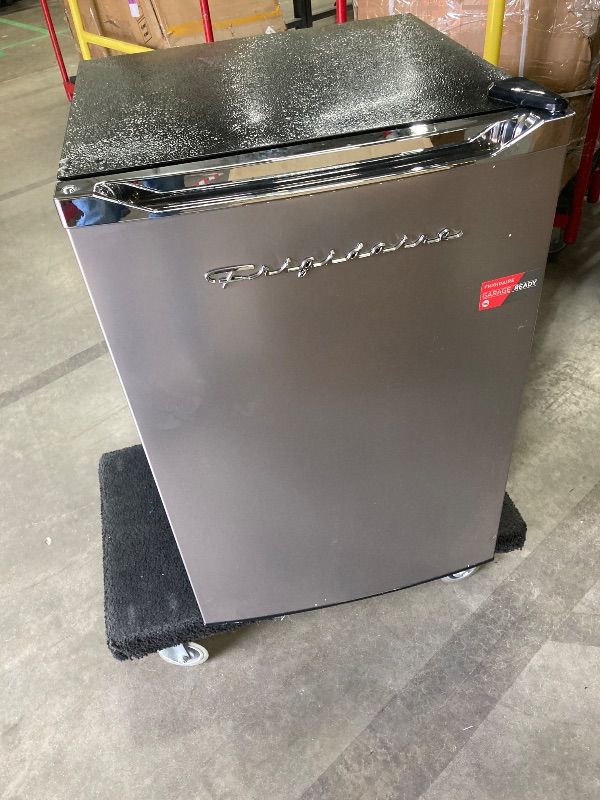 Photo 1 of ***DAMAGE -SLIGHT DENT ON SIDE -SELLING AS IS *** 7.0 Cu.ft Chest Freezer, Top Open Door Deep Freezer with 7 Adjustable Thermostat (-18°F to 50°F), Compact Freezer with Removable Basket for Home/Garage/Office, White