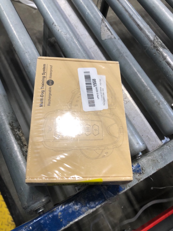 Photo 1 of ** FACTORY SEALED** Dog Training Collar with Remote - Waterproof Shock Collar for Dogs Adjustable Levels (1-99) Beep Vibration Shock Flashlight Rechargeable Dog E Collar for Training Small Medium and Large Dogs