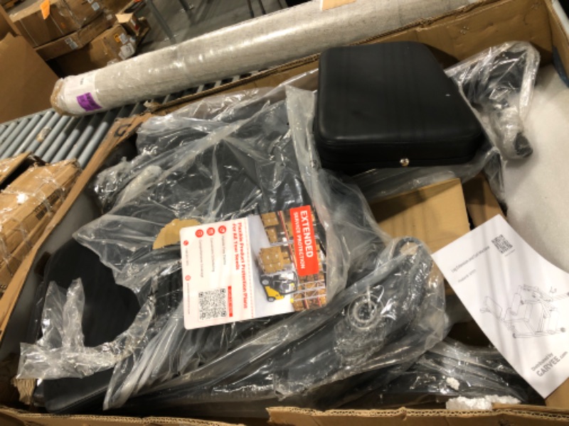 Photo 1 of ** USED** Garvee Leg Extension and Curl Machine, 4 in-1 Leg Press Machines for Home Gym, 700 LBS Weight Capacity Adjustable Workout Equipment, Exercise Bench for Lower Body (Red and Black)