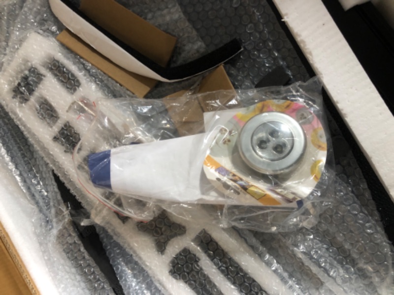 Photo 1 of ** MANUAL AND HARDWARE INCLUDED** LEDKINGDOMUS Hard Tri-fold FRP Tonneau Cover Fits for Toyota Tacoma 2024 2025, 5ft Bed with Track Rail System(Excl. Trail)