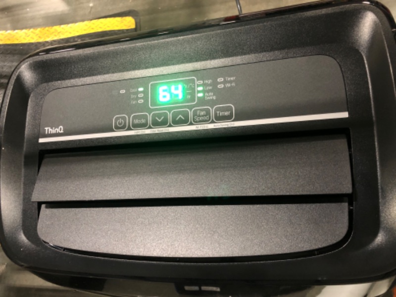 Photo 1 of ** NEW/ TESTED FUNCIONAL / MANUAL AND ACCESORIES INCLUDED** LG 10,000 BTU Smart Portable Air Conditioner, 115V, Cools 450 Sq.Ft. (18' x 25' Room Size), Portable Air Conditioner for Home with Voice Control, Works with LG ThinQ, Amazon Alexa, and Hey Google