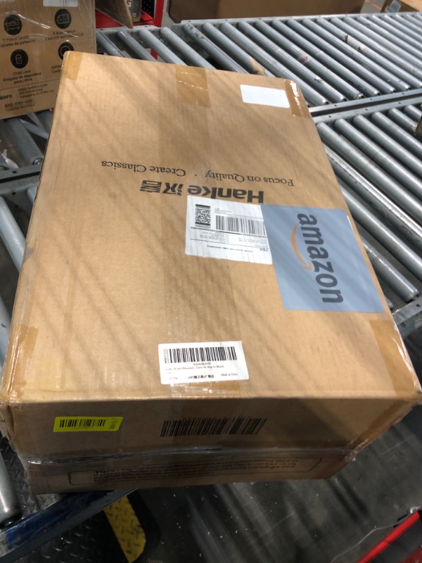 Photo 1 of ** BRAND NEW ITEM ** Hanke Hardside Expandable Carry On Luggage, 20 Inch Top Opening Trunk Luggages with Spinner Wheels, All-PC Hard Shell Carry-On Suitcase, Lightweight & TSA Airline Approved (Jet Black, 46L)