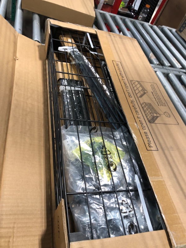 Photo 1 of ** BRAND NEW ITEM / MANUAL INCLUDED** FUTASSI Heavy-Duty Portable Closet, 30"W x 14"D x 76"H, Black, Carbon Steel