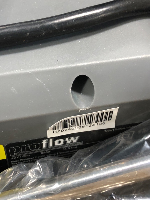 Photo 1 of ** MANUEL INCLUDED** Chemical Guys Electric Pressure Washer PM2000 PRO – 2030 PSI, 1.77 GPM, 25’ Flex Hose, Compact Design, 360° Casters, Standard Connections, Cable Storage – EQP411