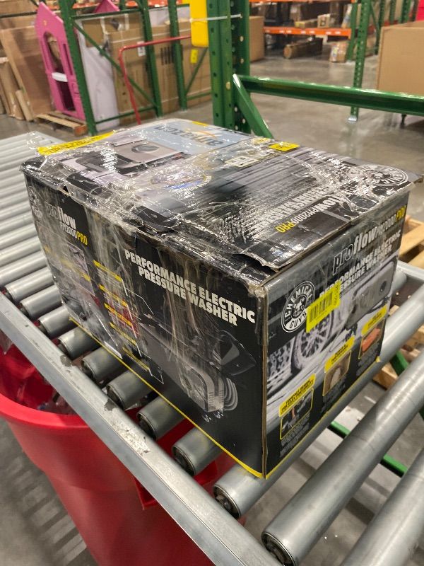 Photo 1 of ** MANUEL INCLUDED** Chemical Guys Electric Pressure Washer PM2000 PRO – 2030 PSI, 1.77 GPM, 25’ Flex Hose, Compact Design, 360° Casters, Standard Connections, Cable Storage – EQP411