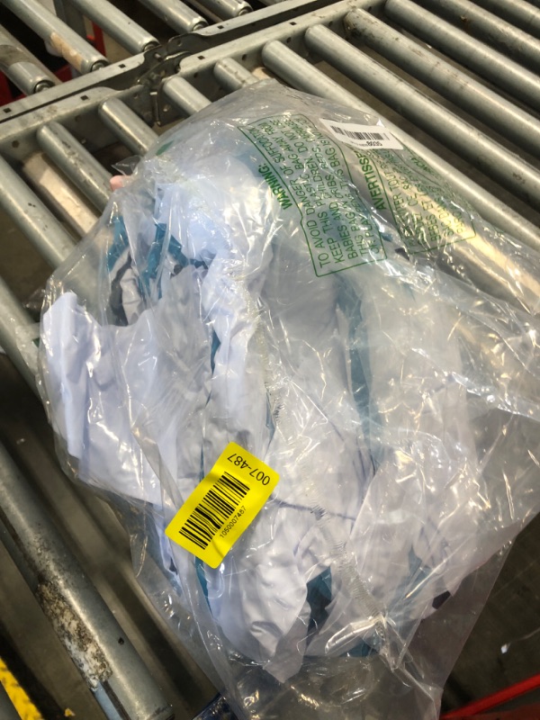 Photo 1 of ** VERY USED** 6 Pcs White Large Inflatable Airplane Plane 40 Inch Blow Up Airplane Balloon Aviation Themed Plane Inflated Toys for Birthday Party Shower Outdoor Swimming Pool Decorations