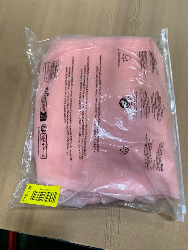 Photo 1 of ****** DRESS ONLY ***** Xefenki Good Witch Glinda Costume for Girls Halloween Pink Bubble Princess Dress Cosplay Outfits With Crown Wand and Gloves 7-8Y 130