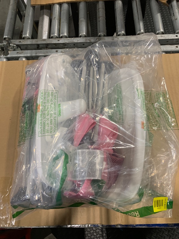 Photo 1 of ***** SET OF 2 ****** Bright Starts Pop 'N Sit Portable Booster, Indoor/Outdoor Use, Floor Seat with Feeding Tray, Pink, 6 Mos - 3 Yrs