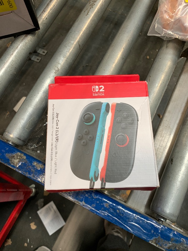 Photo 1 of *Untested*
Nintendo Joy-Con 2 (L)/(R) Light Blue/Light Red