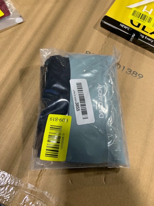 Photo 1 of ***MISSING PIECES*** DAVID ARCHY Mens Trunks Underwear Soft Breathable Rayon Made from Bamboo Trunk No Fly Pouch 4-Pack M 2.5''