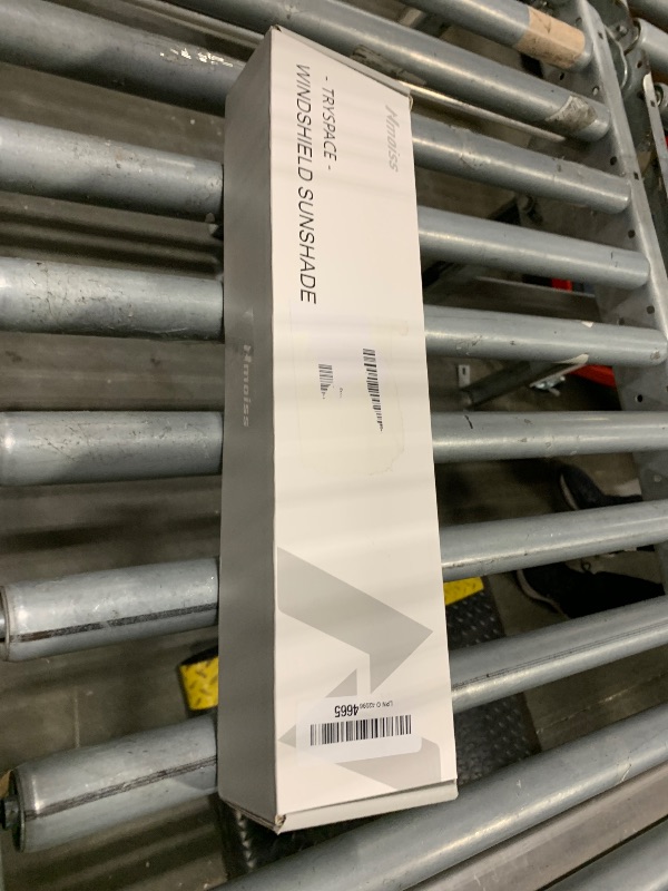 Photo 1 of [2025 Upgrade] Nmoiss Windshield Sun Shade Umbrella - [Vinyl Coating Heat Shield] Protect Car from Sun Rays & Heat Damage Keep Cool and Protect Interior, Spring Structure Edge Medium 56" L x 31" W