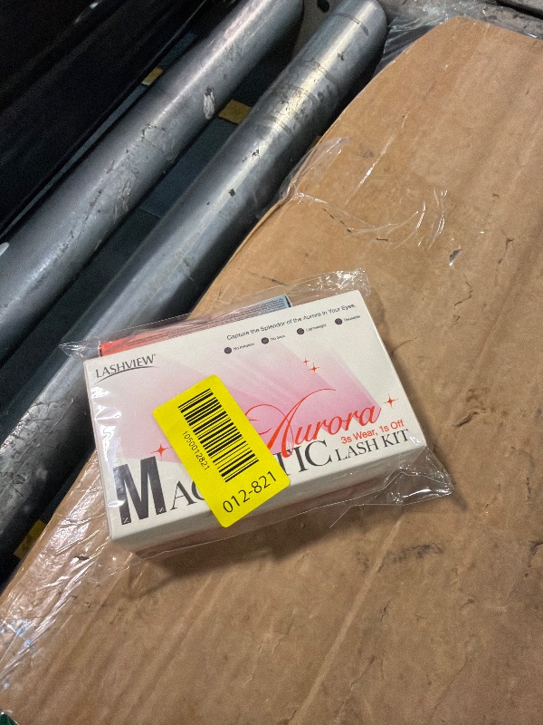 Photo 1 of ***MISSING PARTS*** LASHVIEW Upgrade Magnetic Eyelashes with Applicator Reusable Soft Magnetic Eyelashes Natural Look No Glue Needed Lashes Kit Easy to Wear and Remove(A02)