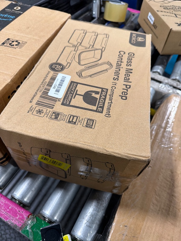 Photo 1 of [5-Packs, 30 Oz] Glass Meal Prep Containers with Snap Locking Lids Glass Food Containers,Airtight Lunch Container,Microwave, Oven, Freezer and Dishwasher