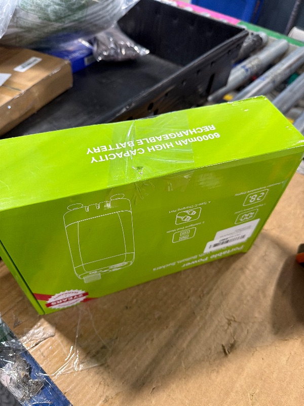 Photo 1 of *Missing Parts*
Spopal Portable Shower for Camping, [Long-Lasting] 6000mAh Rechargeable Camping Shower with Intelligent LED Display, 4 Spray Modes, IPX7 Waterproof Outdoor Camp Pump for Hiking, Travel, Car, Pet