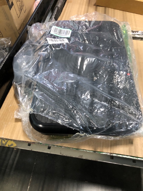 Photo 1 of ****MISSING ONE OF THE LEVELING FEET PADS****
ROTAI Vibration Plate Exercise Machine for Lymphatic Drainage Massager & Weight Loss, Shake Plate 400 lbs Capacity, Whole Body Vibrating Plate Workout for Women and Men (Black)