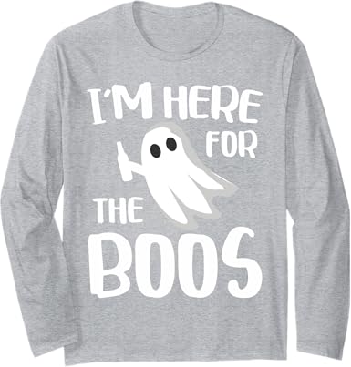Photo 1 of ***short sleeve*** similar item*** see pic*** I'm Here For The Boos Long Sleeve Shirt Long Sleeve T-Shirt 4XL