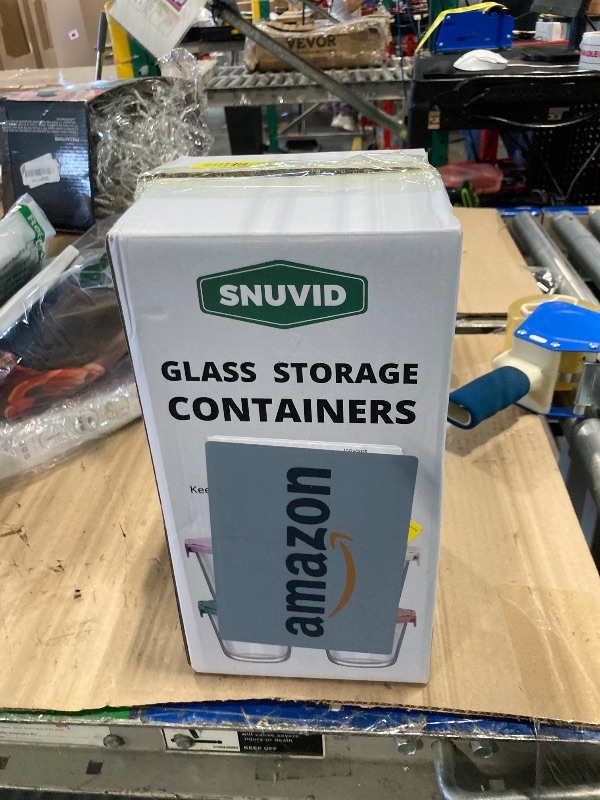 Photo 1 of [UPGRADED LID] 4 Sets 3 Cup Glass Meal Prep Containers with Lids, Food Storage Bowl Jars for Leftover Lunch Meal Oats Salad Soup Fruit Snack Yogurt - Microwave, Oven, Freezer Safe, BPA Free, Airtight